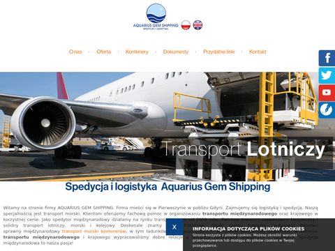 Aquarius Gem Shipping transport intermodalny