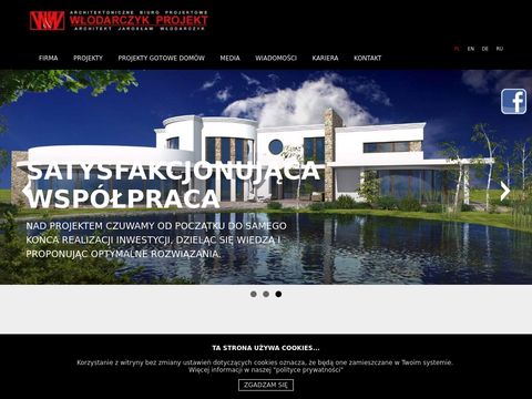 Architekt-wlodarczyk.pl - projekty rezydencji