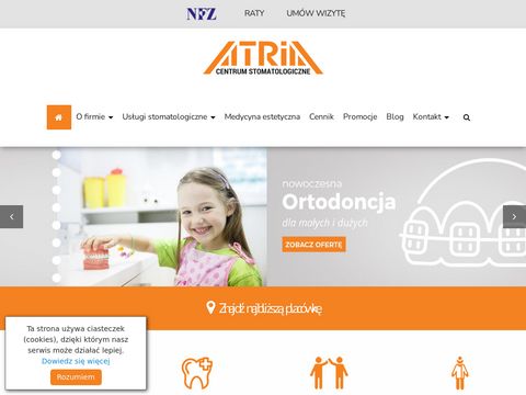 Atria centrum stomatologiczne na Śląsku