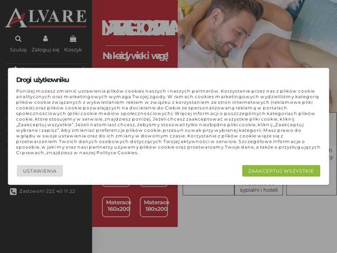 Alvare - materace Warszawa sklep z materacami