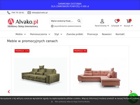 Alvako.pl - narożniki tapicerowane