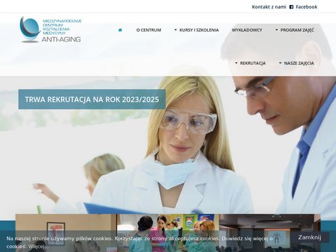 Antiaging.edu.pl - medycyna estetyczna studia