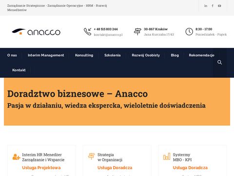 Anacco.pl - premiowanie