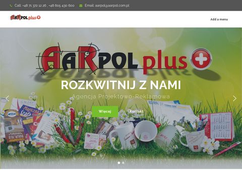 Aarpol Plus - reklama wizualna