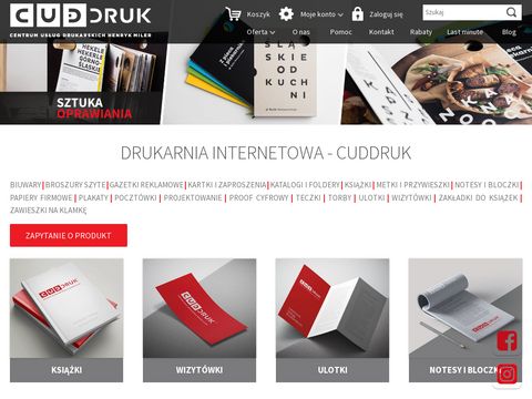 CudDruk.pl - drukarnia internetowa
