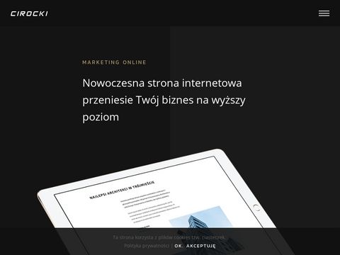 Cirocki.pl tworzenie stron www Sierakowice