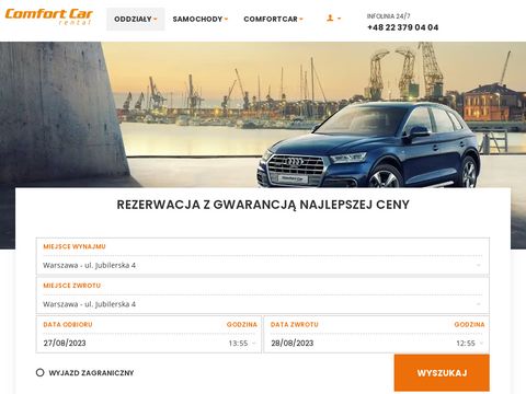 Comfortcar.pl wynajem samochodów