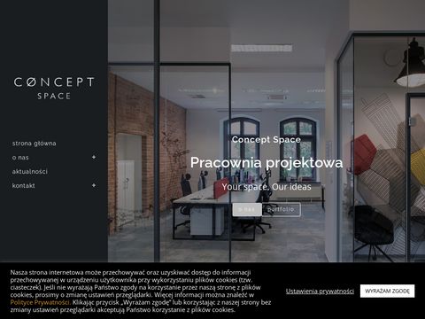 Conceptspace.com.pl biuro projektowe Warszawa