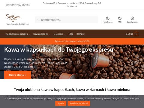 Cafessima.pl - kapsułki do ekspresu