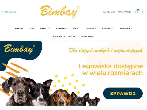 Bimbay.pl producent legowisk dla zwierząt