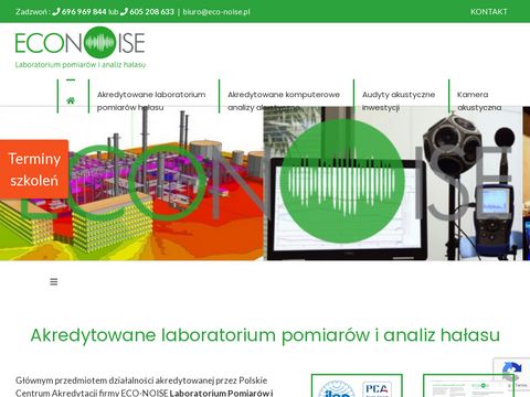 Eco-noise.pl profesjonalna analiza hałasu