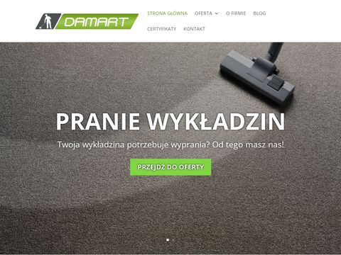 Damart-pranie.pl dywanów Łódź