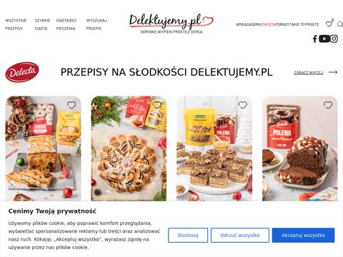 Delektujemy.pl - przepisy na desery