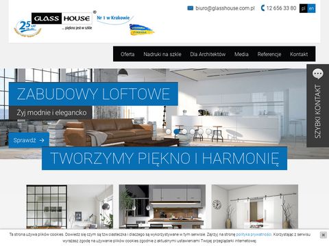 Glasshouse.com.pl drzwi przesuwne