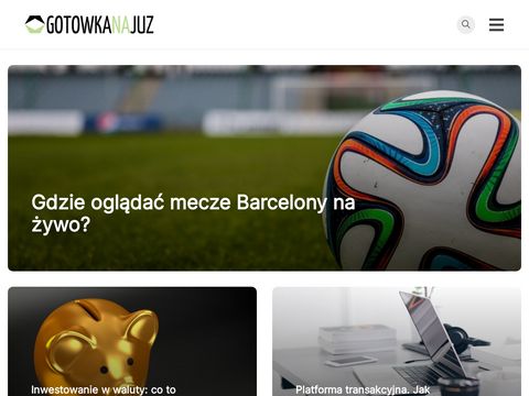 Gotowkanajuz.pl - kredyty przez internet na raty