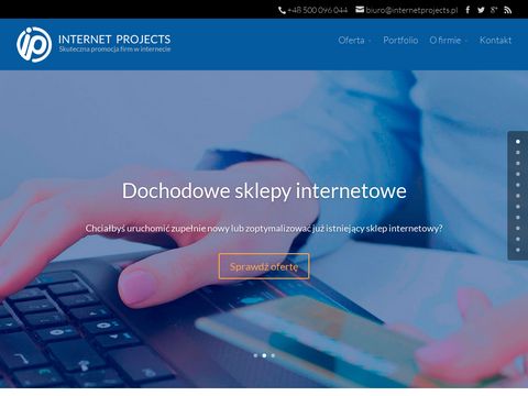 Internet-projects.pl strony i sklepy internetowe