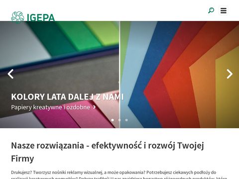 Igepa-viscom.pl - sprzedaż i naprawa ploterów