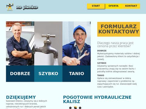 Hydraulicy.kalisz.pl usługi