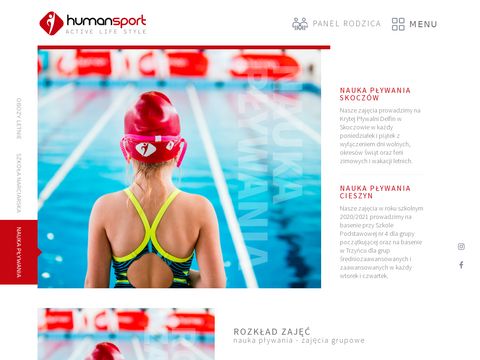 Humansport.pl nauka pływania na śląsku