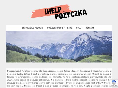 Helppozyczka.pl udzielanie kredytów