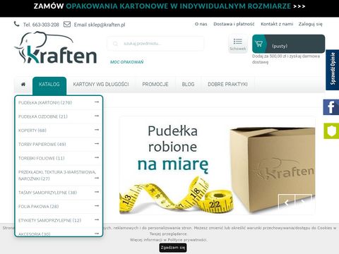 Kraften.pl - producent kartonów