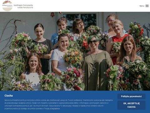 Kwitnacehoryzonty.pl - kurs układania kwiatów