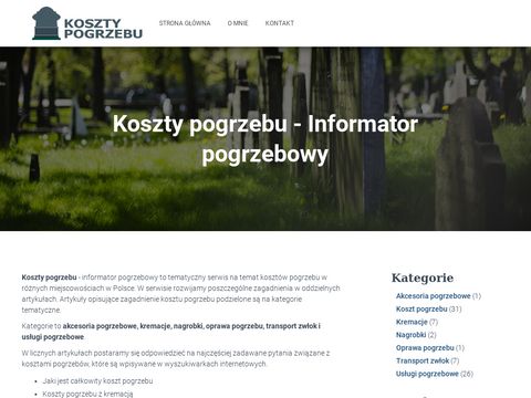 Kosztypogrzebu.pl poradnik