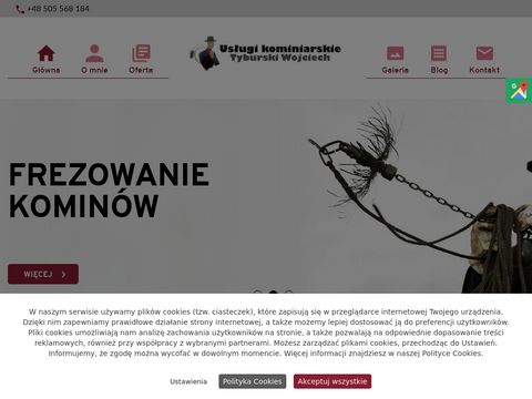 Kominiarztyburski.pl frezowanie