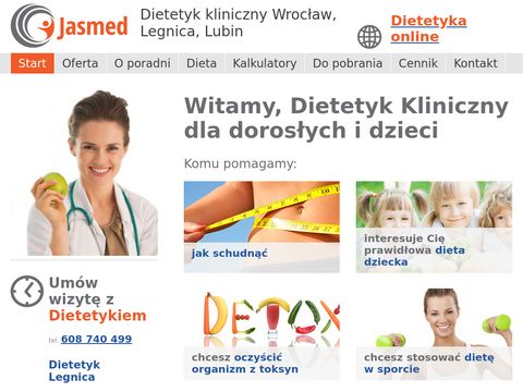Jasmed - dietetyk Wrocław