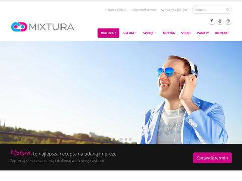 Mixtura.com.pl - dj na studniówkę