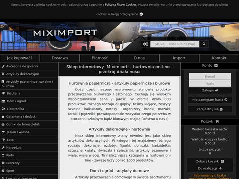 Miximport.pl - sklep internetowy wielobranżowy