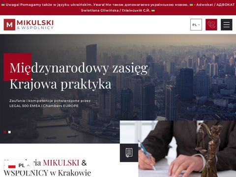 Mikulski.krakow.pl - procesy sądowe Kraków