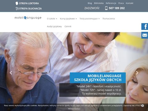 Mobilelanguage.pl - nauka angielskiego