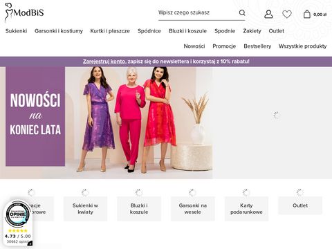 Modbis.pl sklep z sukienkami