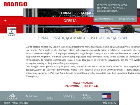 Margo-sprzatanie.pl mycie okien na terenie Łodzi
