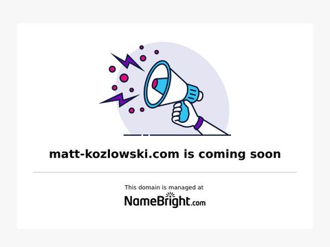 Matt-Kozlowski.com pozycjonowanie serwisów www