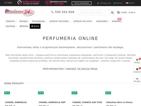 Madame24.pl - kosmetyki online
