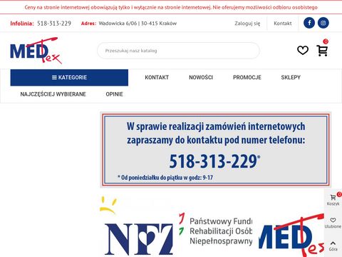 Medtex.eu - sklep ortopedyczny Kraków