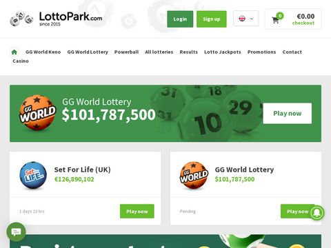 Lottopark.com online