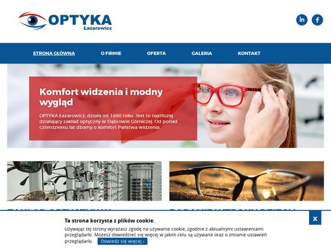 Optykdg.pl Łazarowicz optycy Dąbrowa Górnicza