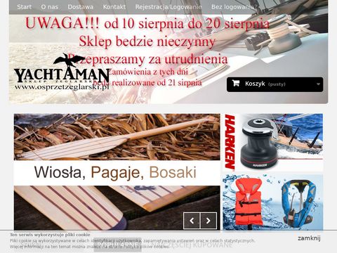 Osprzetzeglarski.pl - sklep Yachtaman