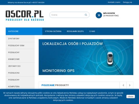 Oscor.pl dyktafony szpiegowskie