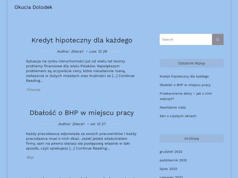 Okuciadolodek.pl usługi ślusarskie