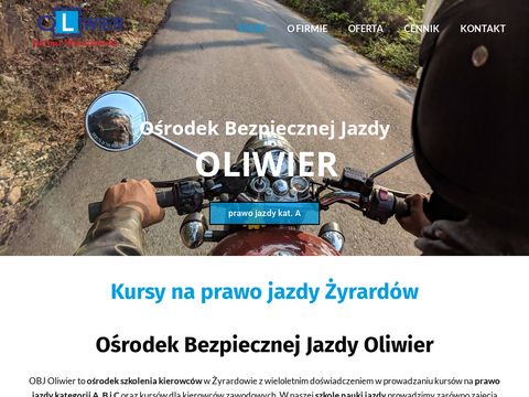 Oliwier-zyrardow.pl szkoła nauki jazdy