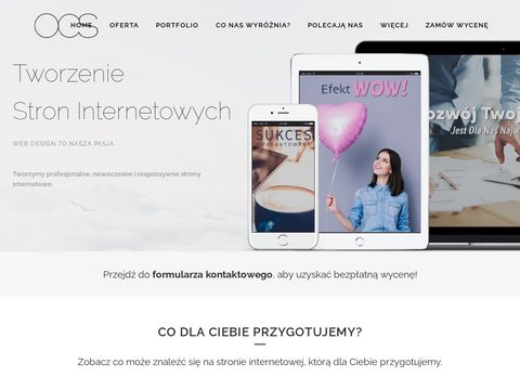 Onecodestudio.pl tworzenie stron internetowych