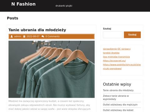 N-fashion.pl - promocja firmy