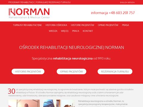 Normanrehabilitation.com ośrodek rehabilitacji