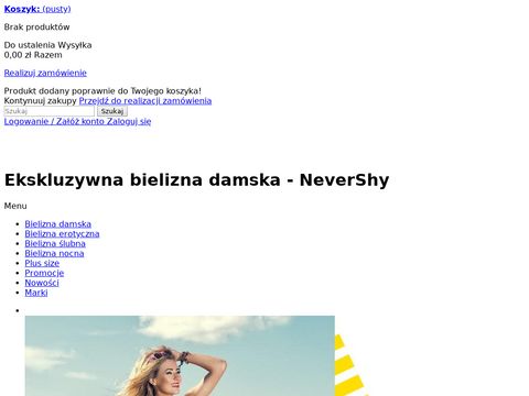 NeverShy.pl - bielizna dla amazonek