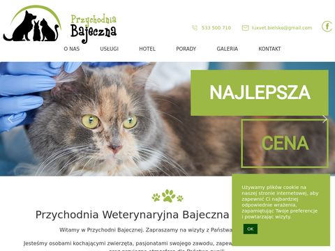 Przychodniabajeczna.pl - leczenie psów Bielsko