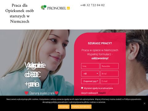 Pronobel.pl praca dla opiekunek osób starszych